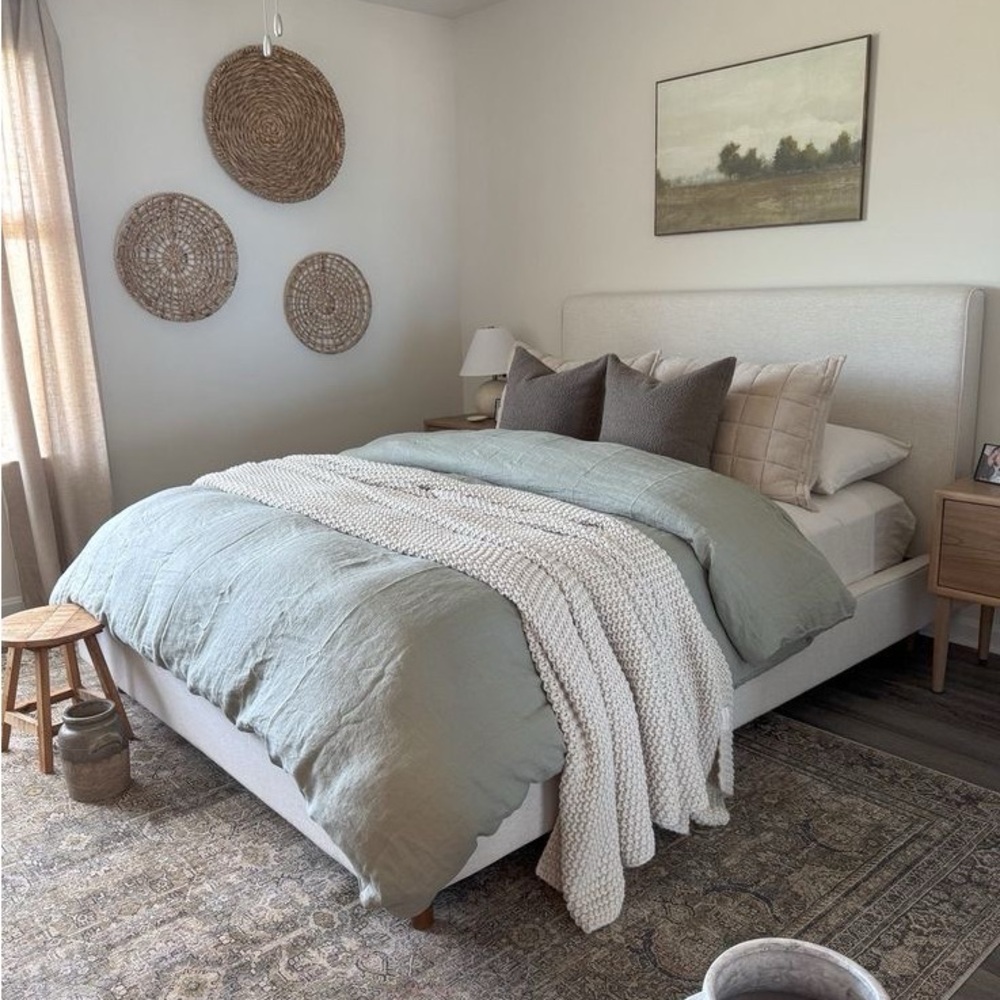NWT Quince Duvet Cover Set Willowleaf - Picture 4 of 5